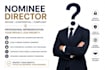 provide secure and confidential nominee director representation