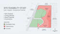 do site feasibility study for land development and building potential analysis