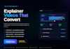 create saas motion graphics animation, explainer video, web, promotional video