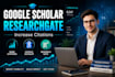 google scholar research gate citation scopus