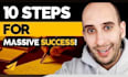 do motivational vidoe caption script background music thumbnail