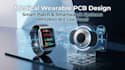 design medical wearable and smart patch pcb with nrf52840