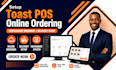 toast pos online ordering setup restaurant ordering system delivery setup