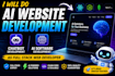do ai website development ,chatbot, ai software as full stack web developer