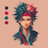 make anime character art