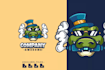 make an professional modern smoking, vape logo
