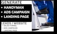 build handyman website and leads