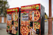 pizza vending machine wrap, fast food vending machine wrap