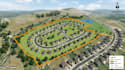 design real estate land subdivision site plan, plot plan and parcel map