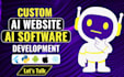 ai website,website development,ai chatbot,ai software,fullstack developer,aisaas