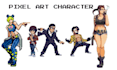 do pixel illustration pixel art pixel animation nsfw pixel art sprite sheet