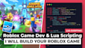 develop your roblox game with lua scripting and custom game mechanics