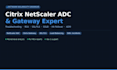 troubleshoot and configure citrix netscaler adc, gateway, and adm