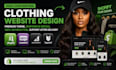 create a premium shopify streetwear brand store using shewin, customcat, clopro