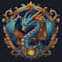 make a detailed fantasy logo