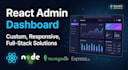 build a react admin dashboard with login and user management