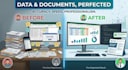 do data entry, and company profile