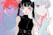 design anime banner with modern and clean layout