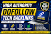 build dofollow tech backlinks from authority tech blogs