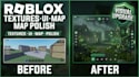 do roblox texture art, asset reskinning and visual style polish