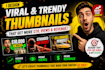 create viral youtube thumbnails