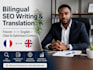 write and translate SEO optimized bilingual content