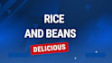 rice and beans with dodo delicious