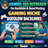 do gaming SEO backlinks and guest posting service