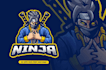 design creative high quality graceful ninja logo