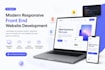 design and develop a modern responsive front end website