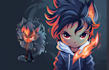 create custom anime mascot or cartoon logo