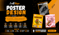 design modern creative and eye catching poster design