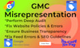 fix gmc misrepresentation suspension