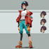 draw a  anime character art