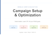 set up and optimize your mobile ua campaigns