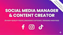 design engaging instagram, tiktok, facebook posts