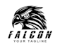 create exclusive and marvelous falcon logo design