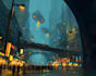 create stunning cyberpunk city illustrations