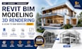do revit bim modeling,3d rendering and scan to bim services fast