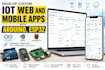 develop custom iot web and mobile apps with arduino, esp32