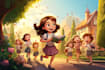 draw childrens book illustration with my style