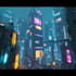 make cyberpunk futuristic city art