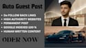 write publish auto guest posts, backlinks, automotive guest post