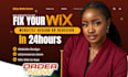 fix, speed optimize and SEO setup your wix website professionally