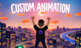 animate a 2d cartoon video animation or character video