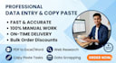 fastest data entry, copy paste, and PDF to excel conversion