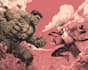 illustrate comic book characters and action scenes
