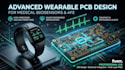 design advanced wearable pcb medical biosensor with analog front end afe