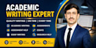 do academic writing, research,and content writing