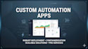 create a custom python automation script with a professional gui